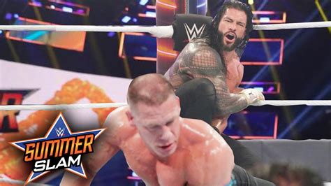 john cena summerslam 2021 results.